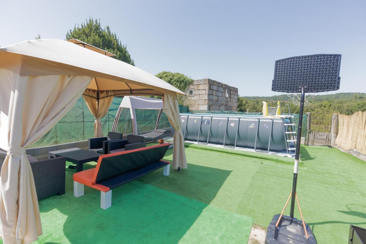 Casa Luna Rural Con Piscina Y Jardin Ourense Extérieur photo
